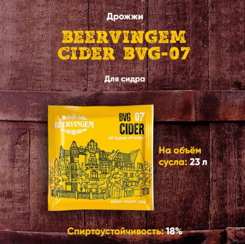  Beervingem   "Cider BVG-07", 10   3