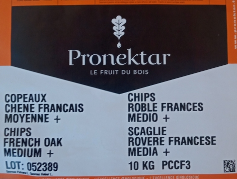 Щепа дубовая из французского дуба, (Медиум +), Pronektar (Франция) 100 гр фото 2