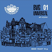 Пивные дрожжи Beervingem Universal BVG-01, 10 г