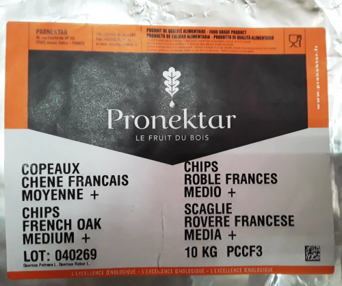 Щепа дубовая из французского дуба, (Медиум +), Pronektar (Франция) 100 гр фото 2